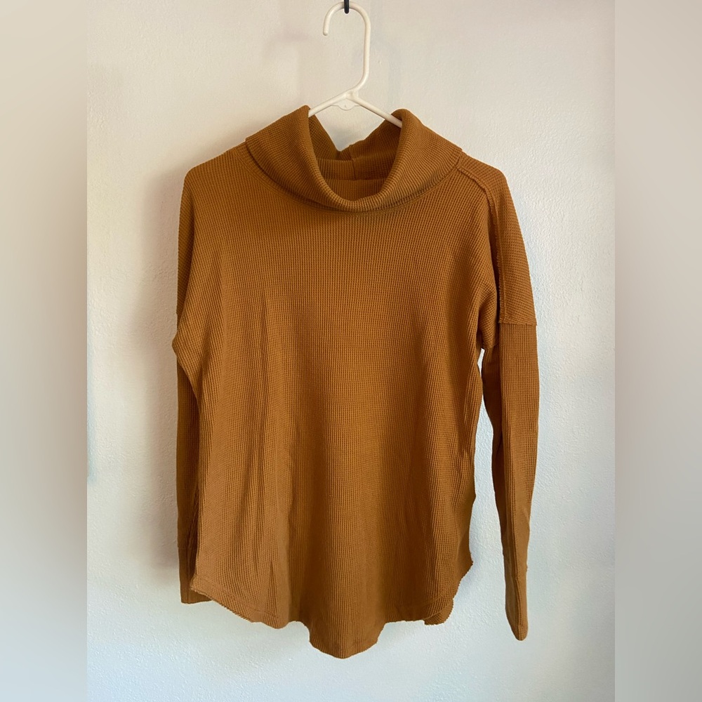 Anthropologie Maeve Ainsley Thermal Turtleneck - S - Picture 6 of 11